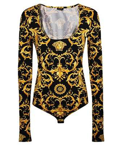 Shop Versace Barocco Body In Multi-colored