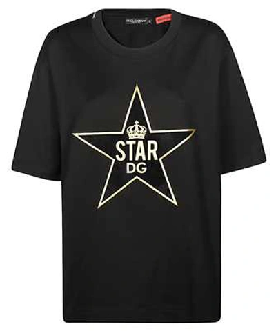 Shop Dolce & Gabbana Millennials Star T-shirt In Black