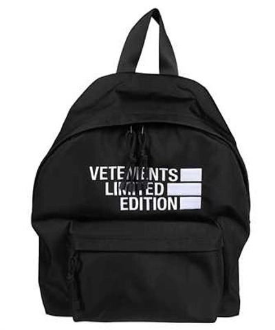 Shop Vetements Logo Limited Edition Backpack In Black