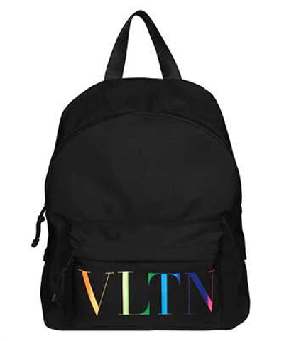 Shop Valentino Vltn Times Backpack In Black