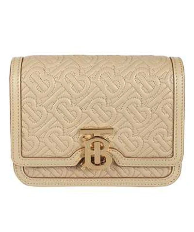 Burberry Brown Quilted TB Leather Belt Bag Beige Golden Pony-style