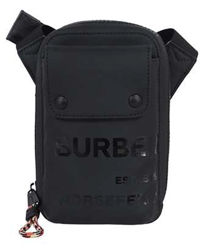 Shop Burberry Logo Bag In Black