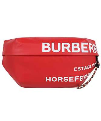 Shop Burberry Sonny Belt Bag In Red