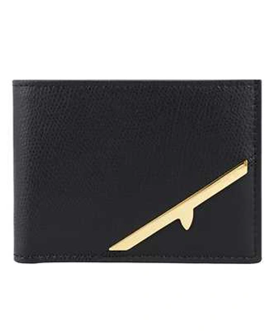 Shop Fendi Billfold Wallet In Black