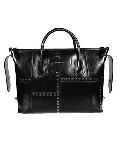 Shop Givenchy Medium Antigona Soft Bag In Black