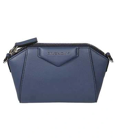 Shop Givenchy Nano Antigona Bag In Blue