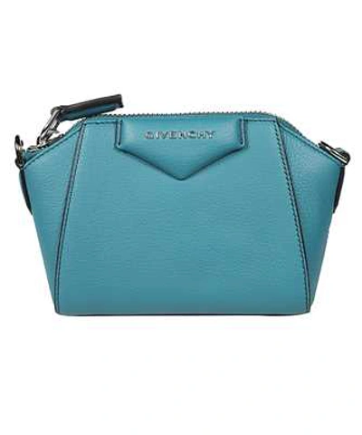 Shop Givenchy Nano Antigona Bag In Blue