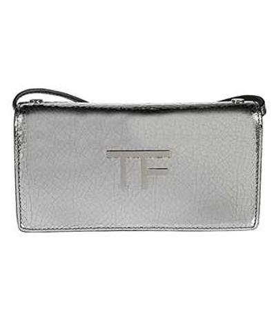 Shop Tom Ford Palmellato Bag In Silver