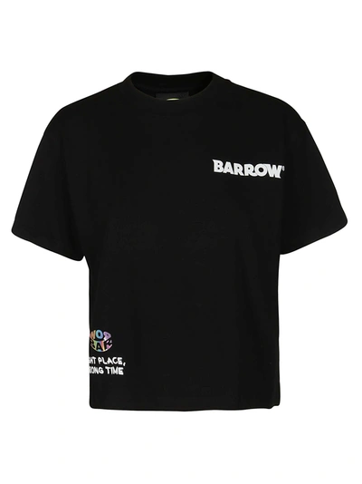 Shop Barrow Beaded Logo T In Black