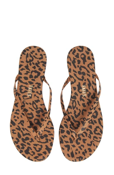 Shop Tkees 'studio' Flip Flop In Cheetah