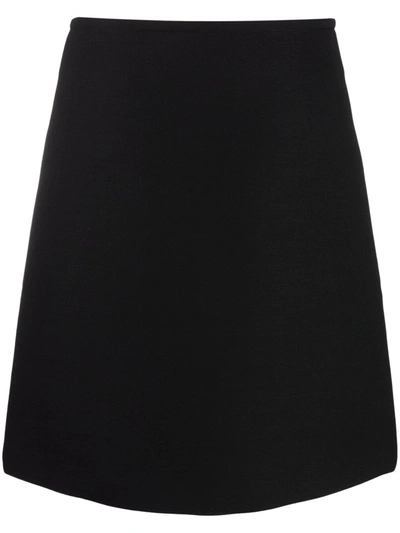 Shop Bottega Veneta A-line Skirt In Black