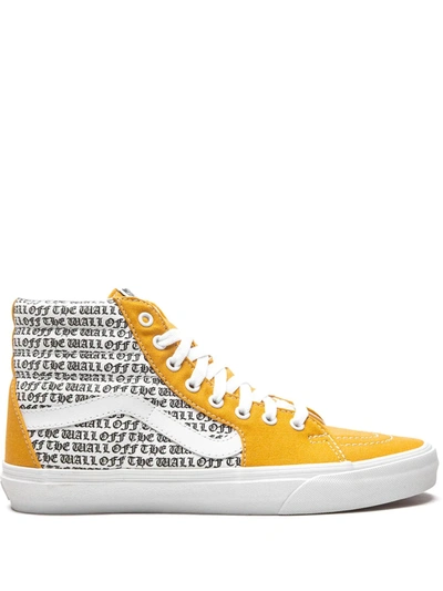 Shop Vans Sk8 Hi Sneakers In Yellow