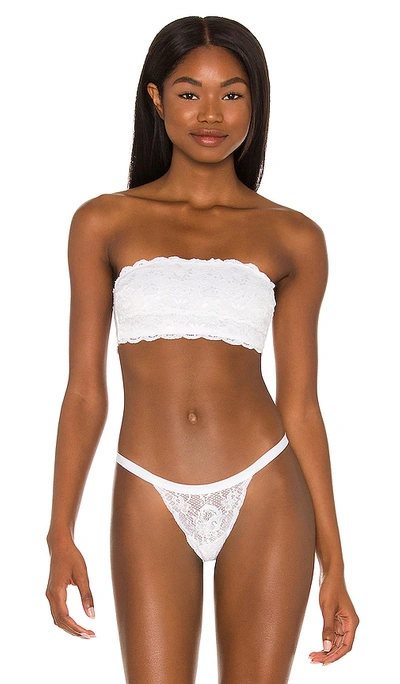 Shop Cosabella Flirtie Bandeau Bra In White