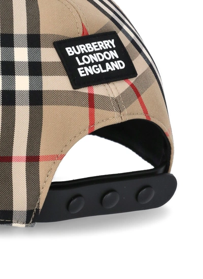Shop Burberry Hats Beige