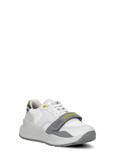 Shop Burberry Sneakers White