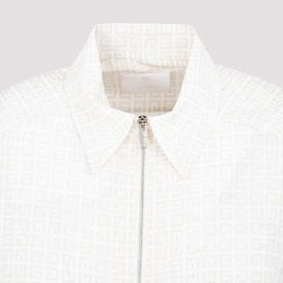 Shop Givenchy Silk Shirt In White