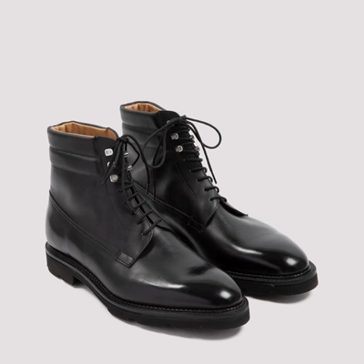 Shop John Lobb Alber Boots Shoes In Black