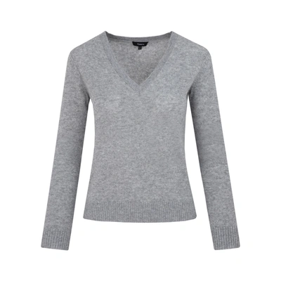 Shop Theory Cashmere V Neck Sweater In Blue