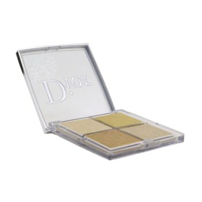 Shop Dior Backstage Glow Face Palette (highlight & Blush) 0.35 oz # 003 Pure Gold Makeup 3348901530866