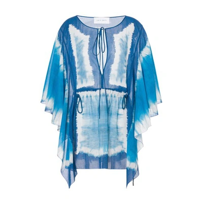 Shop Alberta Ferretti Mini Dress In Blu