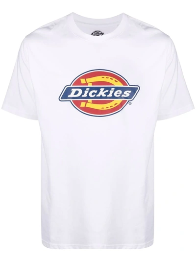 Dickies Construct Logo-print Cotton T-shirt In Weiss