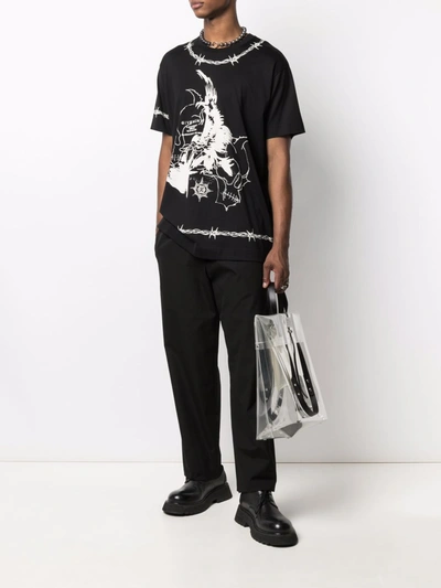 Shop Givenchy T-shirt In Black