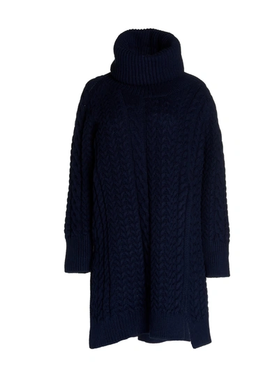 Shop Stella Mccartney Aran Stitch Sweater In Black