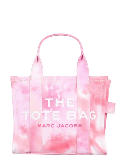 Shop Marc Jacobs Mini Traveler Tote Bag In Rosa