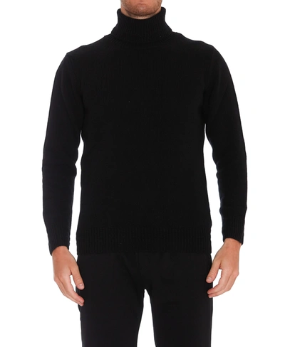 Shop Dondup Turtleneck Sweater In Black