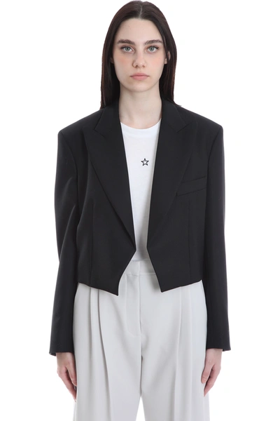 Shop Stella Mccartney Adley Blazer In Black Wool