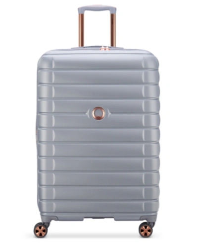 Shop Delsey Shadow 5.0 Expandable 27" Check-in Spinner Luggage In Harbor Grey