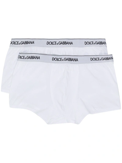 Shop Dolce & Gabbana Boxer In White