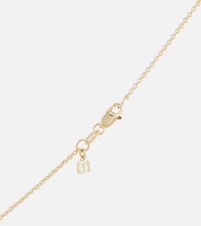 Shop Sydney Evan 14kt Yellow Gold Heart Necklace With Diamonds