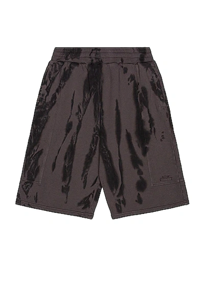 Shop A-cold-wall* Overdyed Artisan Shorts In Black