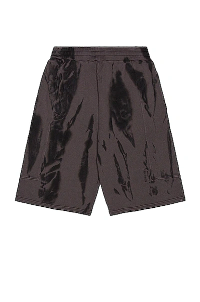 Shop A-cold-wall* Overdyed Artisan Shorts In Black