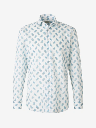 Shop Etro Paisley Printed Buttoned Shirt In Multi