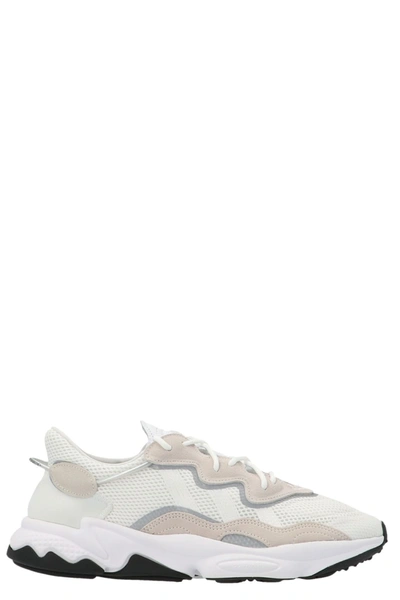 Shop Adidas Originals Ozweego Sneakers In White