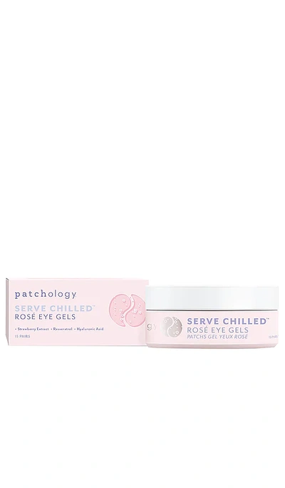 Shop Patchology Serve Chilled Rose Eye Gels 15 Pair In Beauty: Na