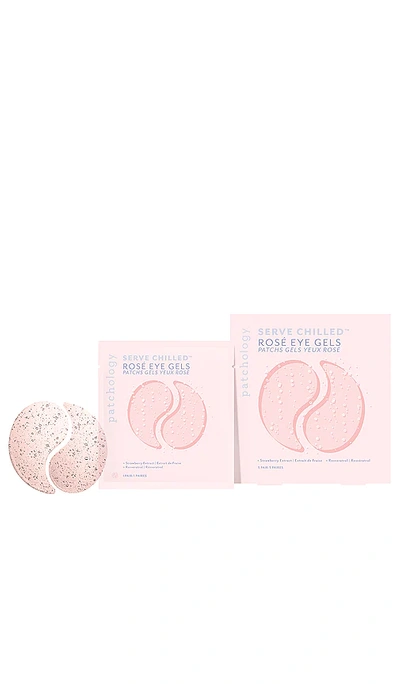 Shop Patchology Serve Chilled Rose Eye Gels 5 Pack In Beauty: Na