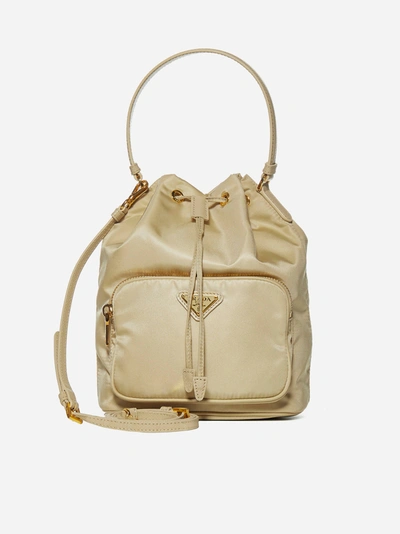 Shop Prada Re-nylon Mini Bucket Bag