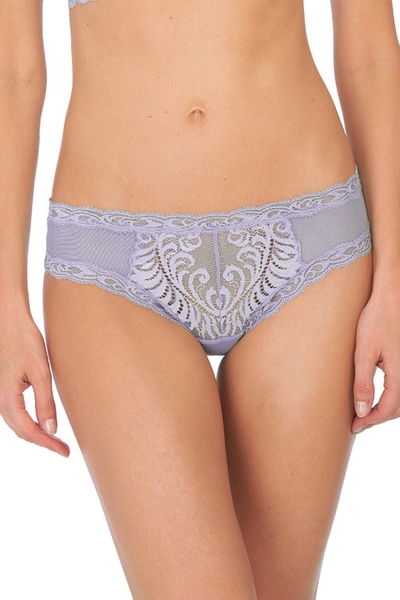 Shop Natori Intimates Feathers Hipster Panty In Cosmic Sky