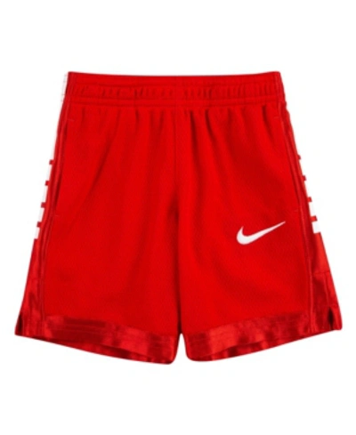 Shop Nike Little Boys Dri-fit Elite Shorts In University Red