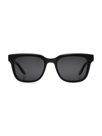 Shop Barton Perreira Men's Chisa 52mm Rectangular Sunglasses In Black