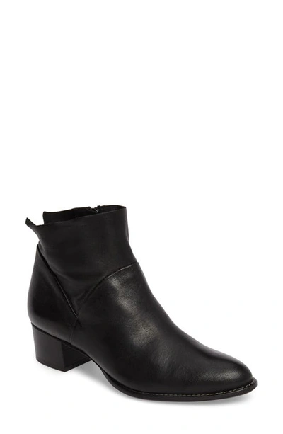 Shop Paul Green Nelly Bootie In Black Leather