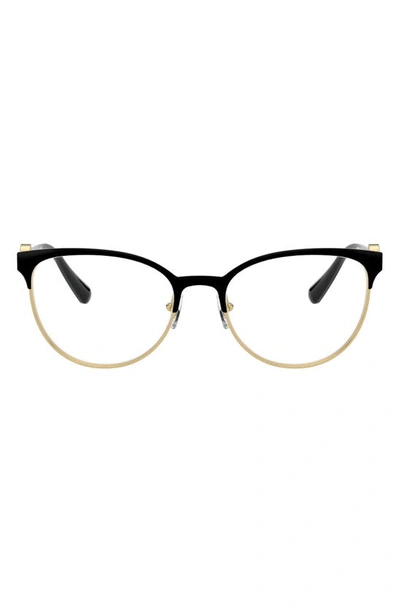 Shop Versace 54mm Cat Eye Optical Glasses In Black