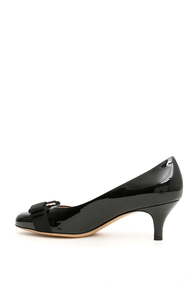 Shop Ferragamo Carla Pumps 55 In Black