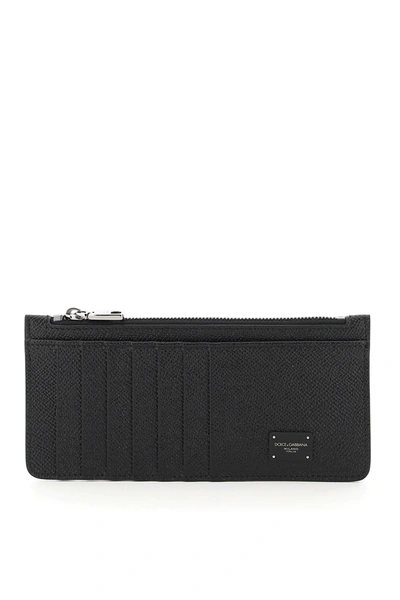 Shop Dolce & Gabbana Multi Pockets Cardholder In Black