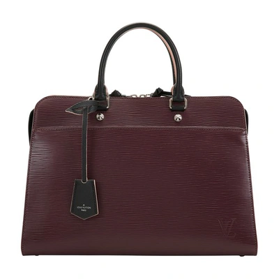 Shop Louis Vuitton Vaneau Bag In Prune