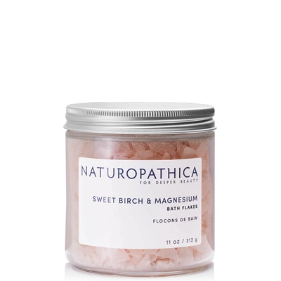 Shop Naturopathica Sweet Birch Magnesium Bath Flakes 11 Oz.