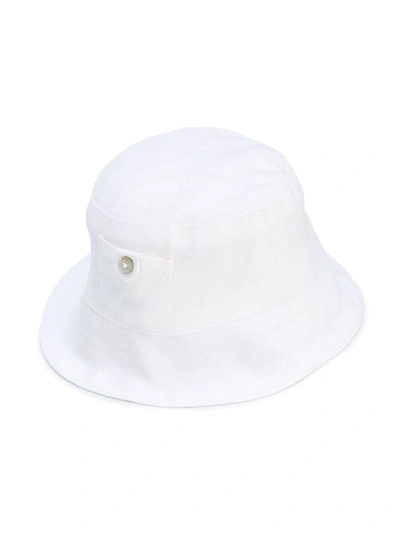 Shop Tartine Et Chocolat Classic Sun Hat In White